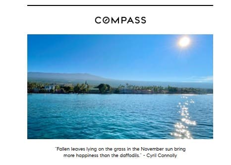 November 2021 Hawaii Big Island Style Newsletter