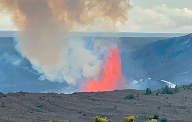 Kīlauea Volcano Activity on the Big Island