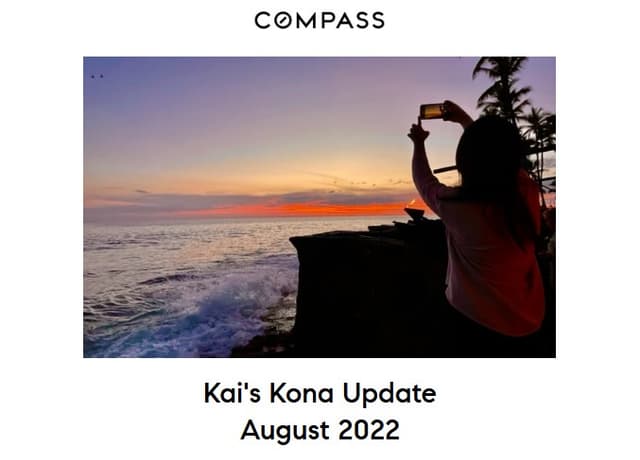 August 2022 Hawaii Big Island Style Newsletter