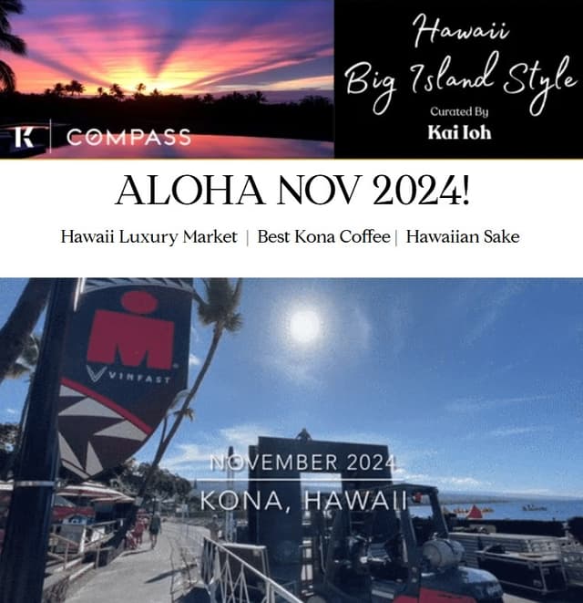 November 2024 Hawaii Big Island Style Newsletter