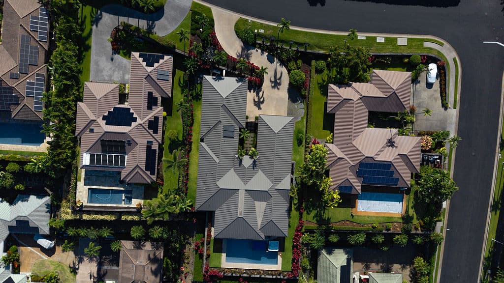 $4.5M home in Kona drone shot