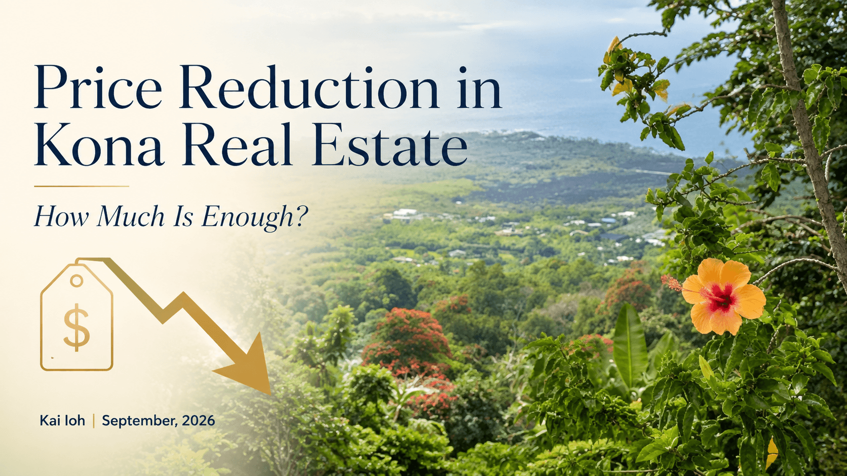 Kona Real Estate Price Reduction: What a Meaningful Adjustment Looks Like
