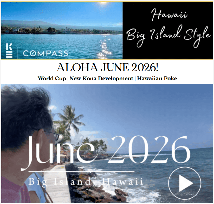 Hawaii Big Island Newsletter |June 2026