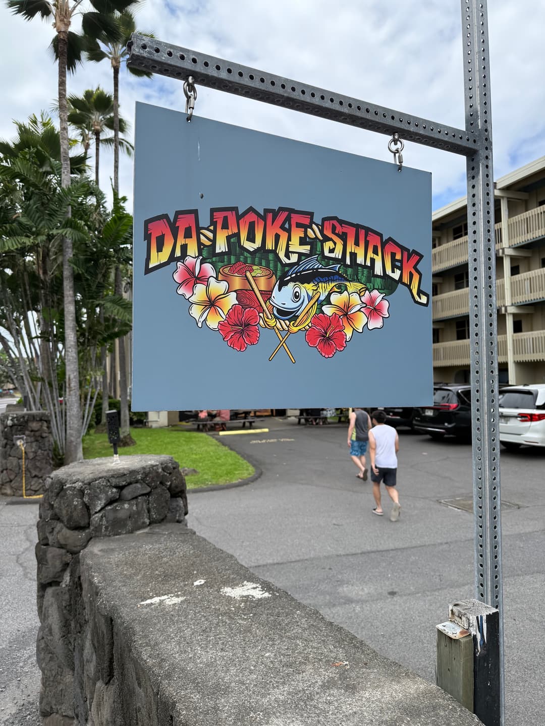 Kona's Da Poke Shack Sign