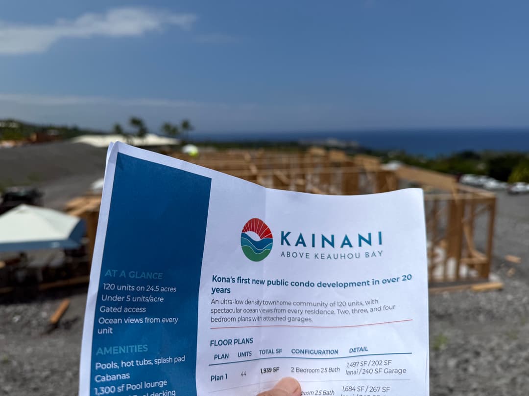 Kainani above Keauhou Bay