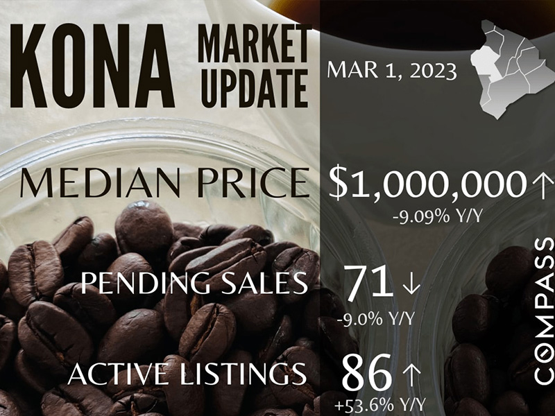 Kona Single Family Home Market Update