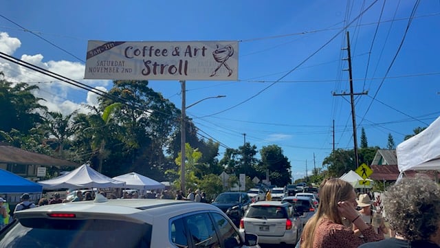 The Holualoa Coffee & Art Stroll and Kona Coffee Cupping Contest 2024