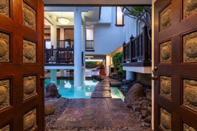 The sequence of the home is intentional and emotional.